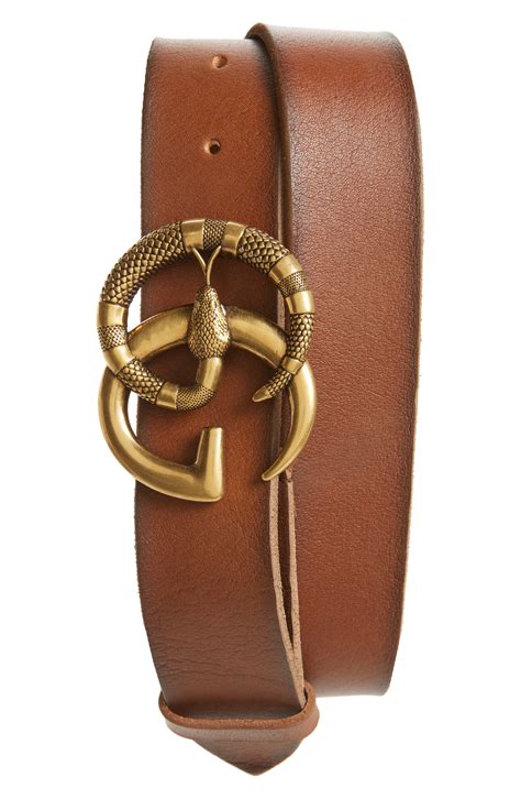 gucci brown mens belt|genuine leather gucci belt men.